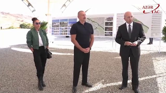 Президент Ильхам Алиев и первая леди ознакомились с Генеральным планом города Губадлы смотреть онлайн