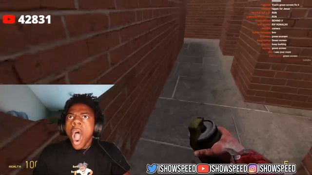 iShowSpeed Gets JUMPSCARED In Garry's Mod 😂 смотреть онлайн