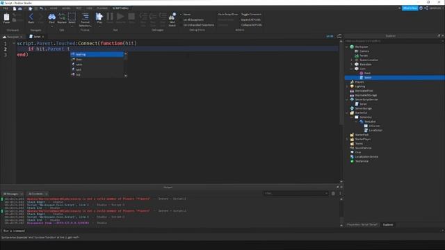How to script a give coin on touch (Roblox Studio) смотреть онлайн