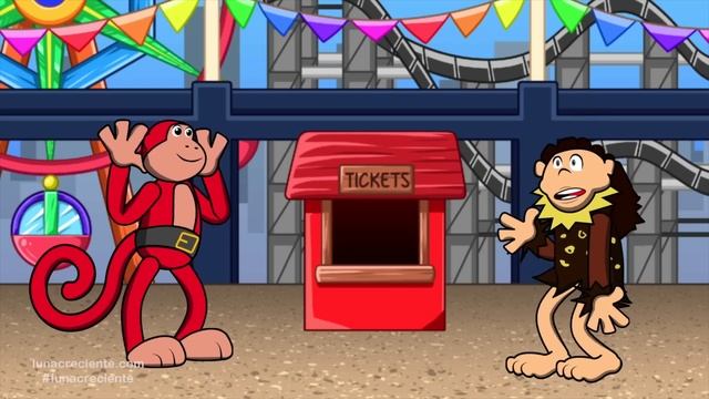 Aprende La Tabla Del 4 Con El Mono Sílabo. Tablas De Multiplicar. Video Educativo