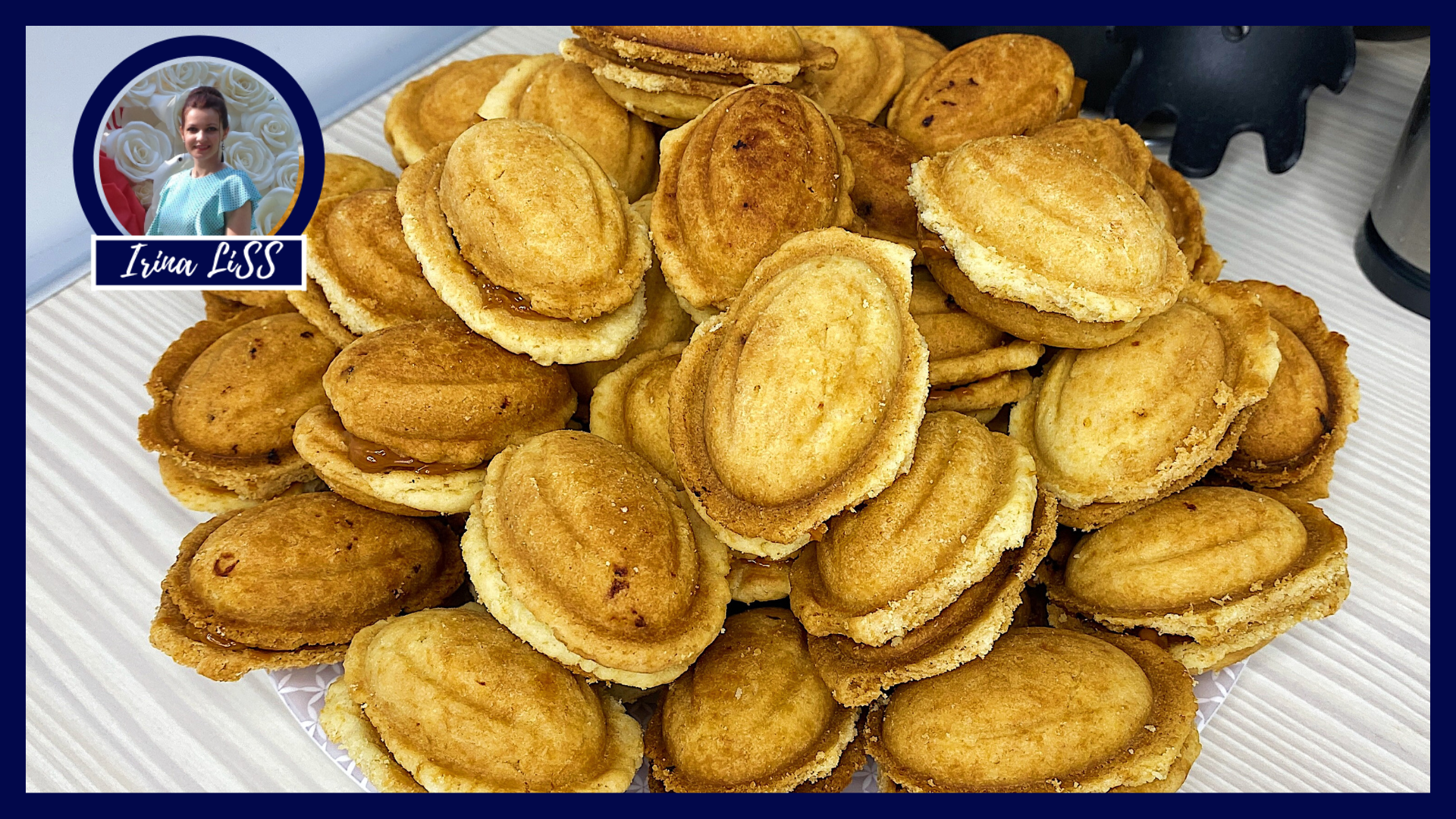 Пройти мимо невозможно! Вкус детства! Печенье Орешки со сгущенкой Советский рецепт теста на орешки смотреть онлайн