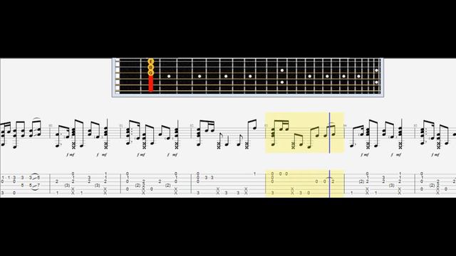 Tutorial - Rihanna - Diamonds how to play on guitar fingerstyle tabs смотреть онлайн
