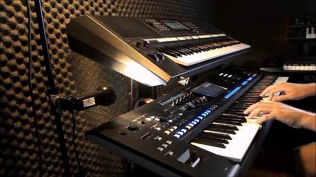 LA RAGAZZA DALLA PELLE DI LUNA (PIERO UMILIANI) - ROBERTO ZEOLLA ON YAMAHA GENOS смотреть онлайн