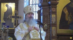 МИТРОПОЛИТ АРСЕНИЙ СВЯТОГОРСКИЙ. ПРОПОВЕДЬ О ВОСКРЕШЕНИИ СЫНА НАИНСКОЙ ВДОВЫ.