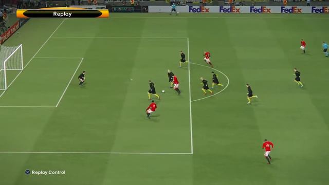 PES 2017 (PS4) Europa League Manchester United v Maarsfort Group stage Game 4 смотреть онлайн