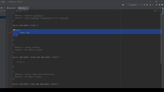 CSS Media Queries para Desktop, Tablet, Mobile смотреть онлайн