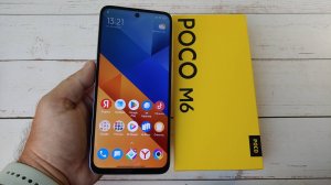 POCO M6 4G 6/128Gb Распаковка и Первое Знакомство