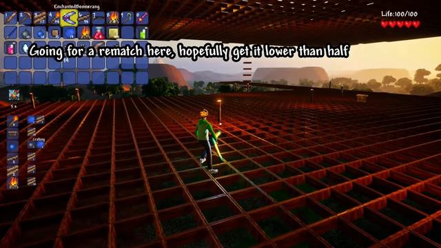 Terraria 3D бой с глазом клухту! смотреть онлайн