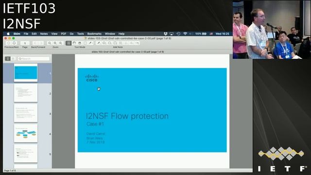 IETF103-I2NSF-20181107-1540 смотреть онлайн