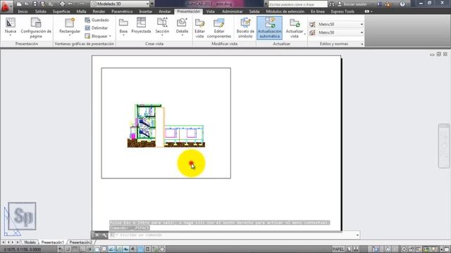 Autocad - Escalas, presentación a escala para imprimir. Imprimir a escala. Tutorial en español HD смотреть онлайн