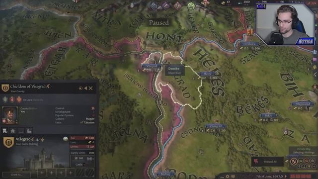 Crusader Kings 3 Magyarország 1. rész - "Honfoglalás" смотреть онлайн