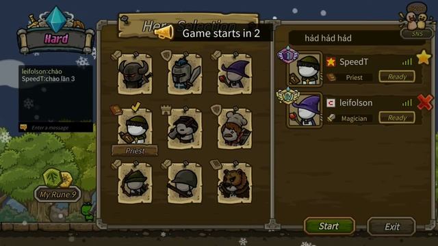 Castle Defense Online - Series Gungnir #1: Magic and Priest( no skill ) смотреть онлайн