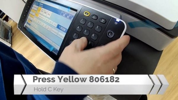 RICOH MPC2011 MPC2503 MPC2003 Test Page Color Pattern PRINT ?