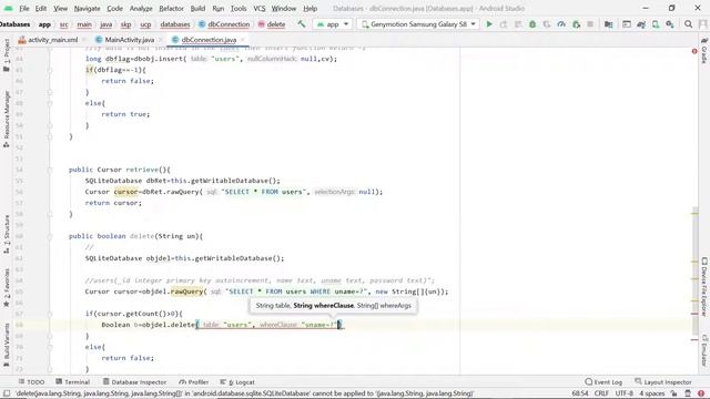 SQLite Deleting Records from Database смотреть онлайн