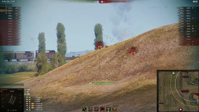 ЛУЧШИЕ СРЕДНИЕ ТАНКИ 10 УРОВНЯ. ТОП 2018 ГОДА WORLD OF TANKS. Об 430у, M48 Patton, Batchat 25t, ТВП
