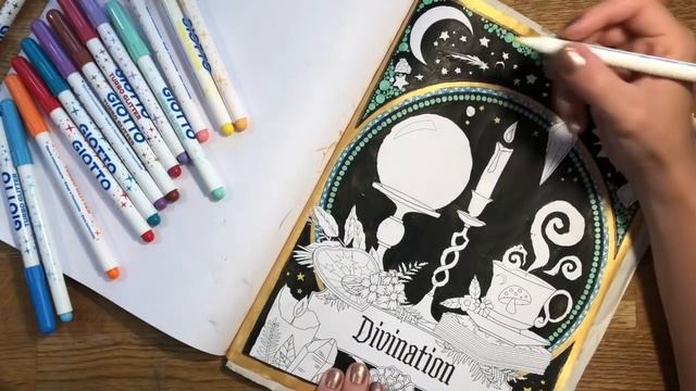 ПРОЦЕСС РАСКРАШИВАНИЯ / Witch Life by Amy Cesari / О СОДЕРЖАНИИ ХОРЬКОВ (ФРЕТОК) смотреть онлайн