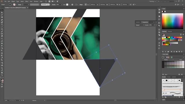 How to make flyer in Illustrator CC Poster Design Brochure Design Banner Design Photoshop смотреть онлайн