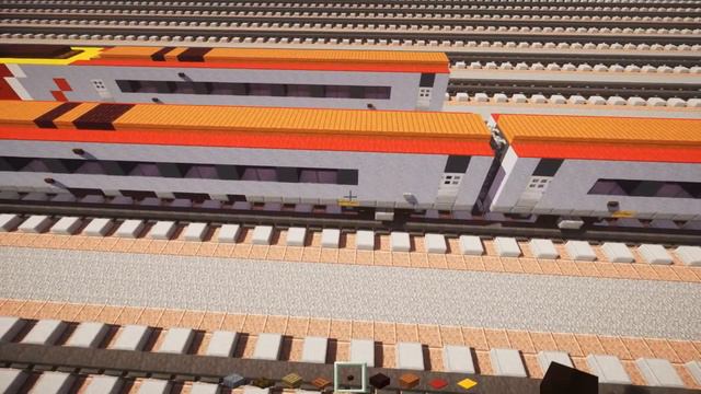 Minecraft British Rail Class 390 Pendolino Train Tutorial смотреть онлайн