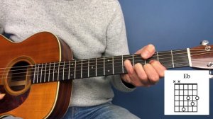 Beginners guitar lesson - The Eb chord