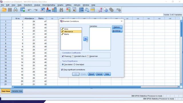 Correlation in SPSS | Interpreting Correlation Matrix in SPSS | SPSS For Beginners смотреть онлайн