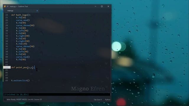 Logo de Python con Turtle Graphics - No Talking смотреть онлайн
