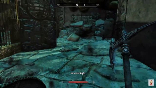 SKYRIM Main Quest 45: Alftand Cathedral - Falmers everywhere!! смотреть онлайн