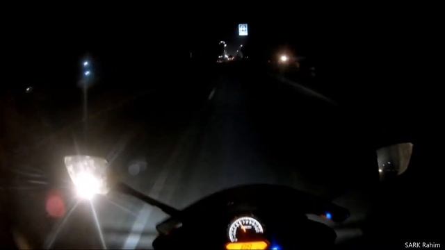 Dhaka to Mymensingh Highway Bike Ride at night. TOP SPEED смотреть онлайн