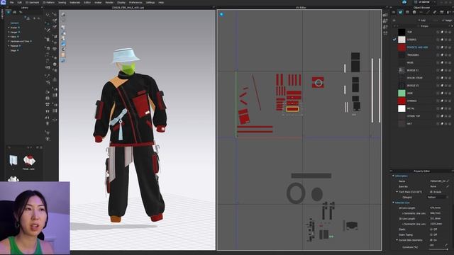 PART 1 - How to Texture Digital Fashion - Organising UV's in Clo3d смотреть онлайн