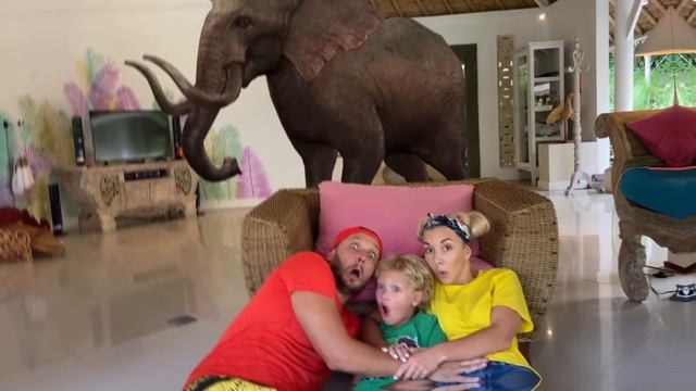 Лев и семья устроили дома зоопарк | Lev Family Show смотреть онлайн