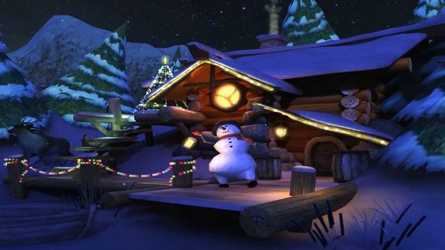 Santa's Home 3D Screensaver for Windows HD смотреть онлайн