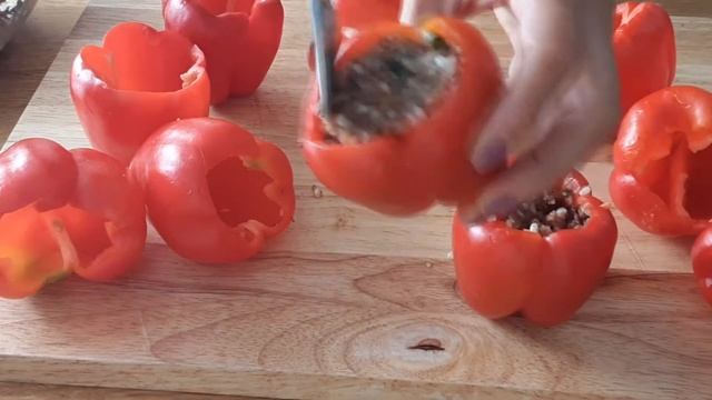Stuffed peppers/Dolma/Фаршированные перцы/ دلمه Голубцы/#cookingcorner #cookwithme #recipes #baking смотреть онлайн