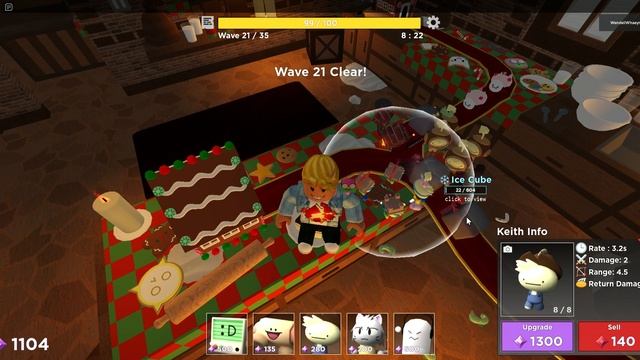 Solo Bustling Bakery (Medium Mode) Unedited in Tower Heroes Roblox смотреть онлайн