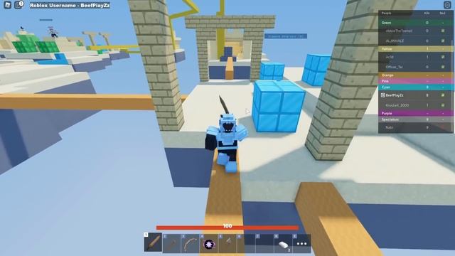 BEST* PVP Strat!! in Roblox BedWars смотреть онлайн