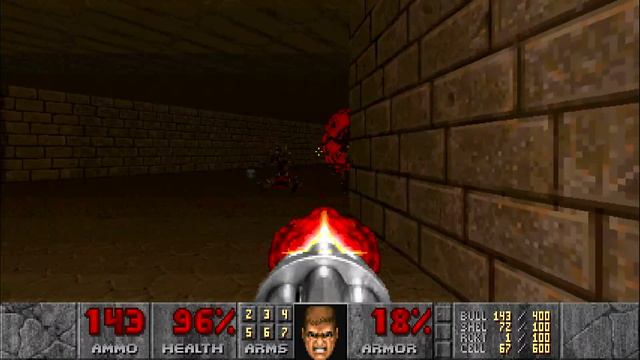 Doom 2 Hell On Earth прохождение. Сложность Ultra Violence смотреть онлайн