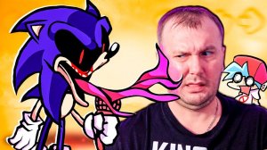 Новая Версия СОНИКА EXE vs Бойфренда Friday Night Funkin' Vs FNF Too-Slow encore (Fan-made)