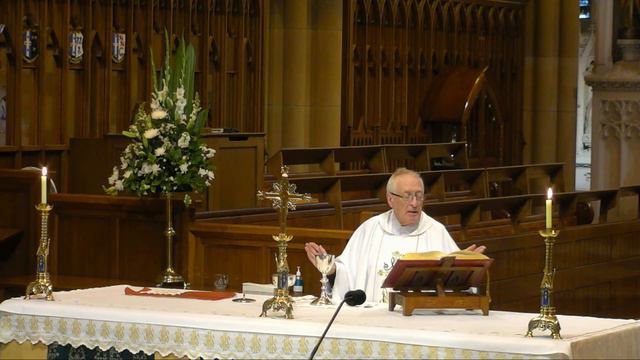 9am Mass at St Mary's Cathedral, Sydney - Mass for the Blessed Virgin Mary - 5th September 2020 смотреть онлайн