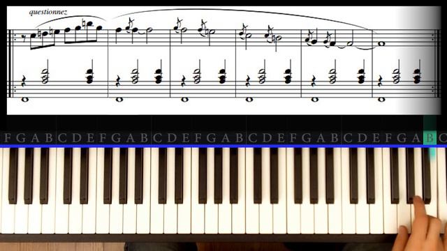 Gnossienne No. 1 Piano Tutorial (Part 3) смотреть онлайн