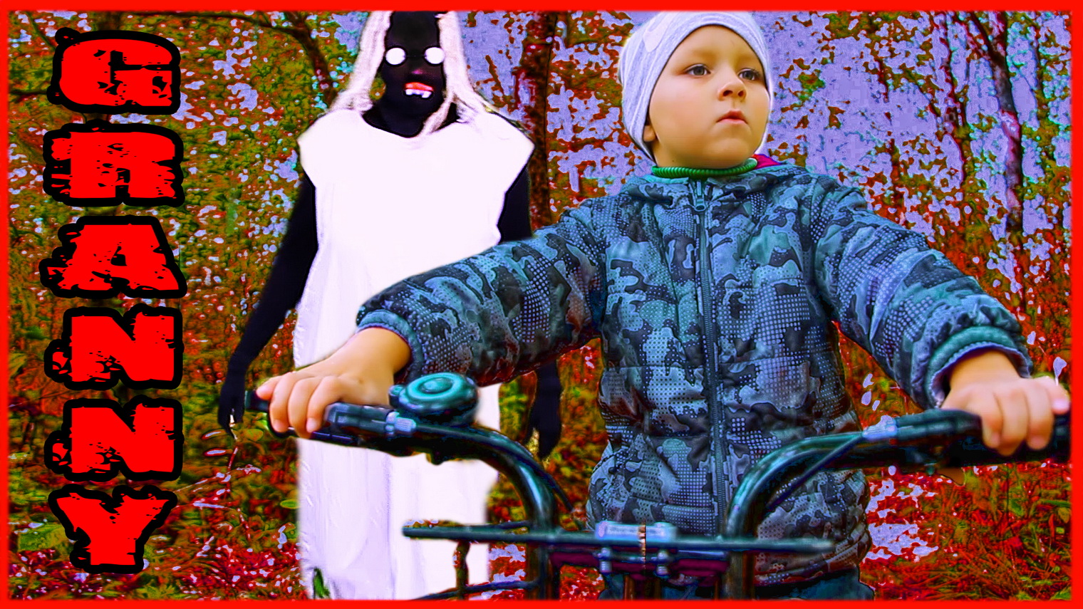 GRANNY ПОЙМАЛА МЕНЯ В ЛЕСУ! ГРЕННИ В РЕАЛЕ! смотреть онлайн