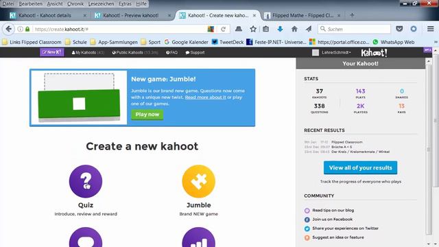 Kahoot Im Unterricht