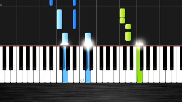 Major Lazer - Lean On - EASY Piano Tutorial by PlutaX - Synthesia смотреть онлайн
