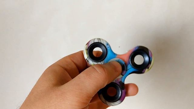 Спиннер Керамический Цветной принт Fidget Spinner смотреть онлайн