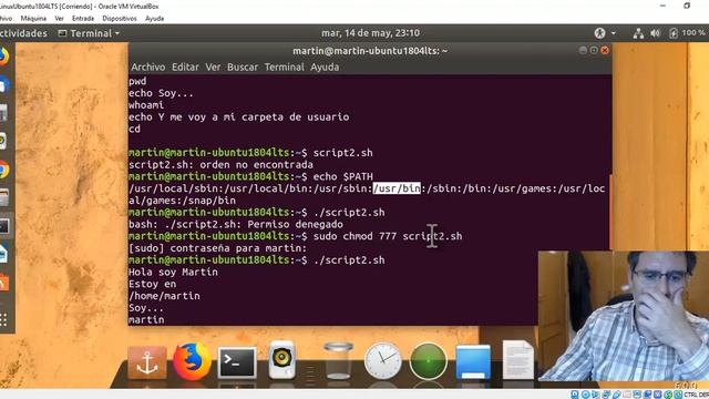 19 LINUX Ejecutar script desde cualquier lugar PATH export смотреть онлайн