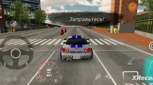 драг настройка на нисан Скайлайн в кар паркинг