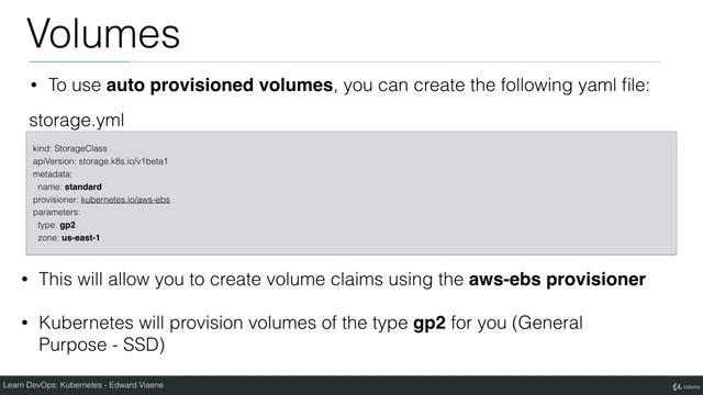 Kubernetes - Volumes Auto Provisioning | Kubernetes Tutorial смотреть онлайн