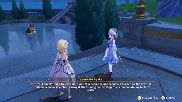 Interact with the Kamisato siblings - Ayato and Ayaka - Genshin Impact 4.3 смотреть онлайн