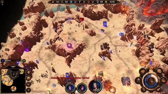 Might & Magic Heroes VII gameplay pl - Ogień i krew #12 - Atak na garnizon смотреть онлайн