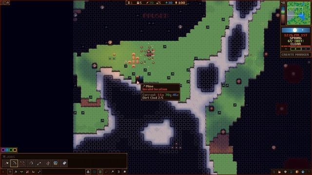 Odd Realm. #2 Высаживаемся и делаем норки для хоббитов. смотреть онлайн