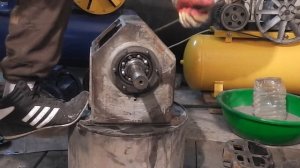 Как снять коленвал с компрессора с 416