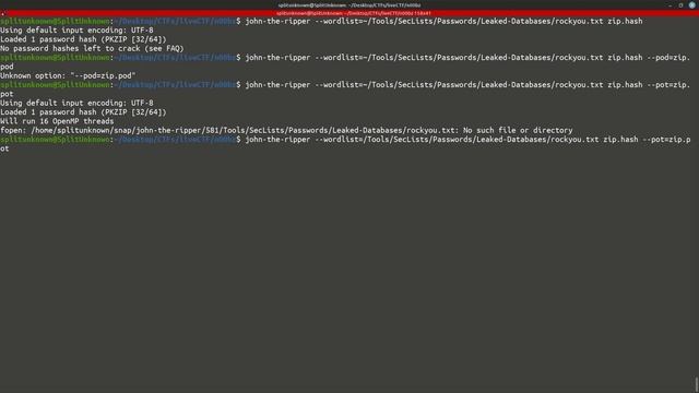 Noobz CTF Forensics challenges Crack & Crack zip and pdf cracking смотреть онлайн