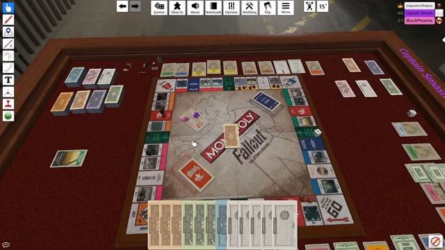 Table Top Simulator #1 Fallout Monopoly смотреть онлайн